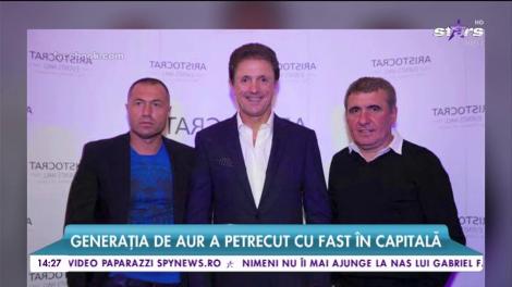 Gică Popescu îşi sărbătoreşte ziua de naştere! Generaţia de Aur a petrecut cu fast în Capitală!
