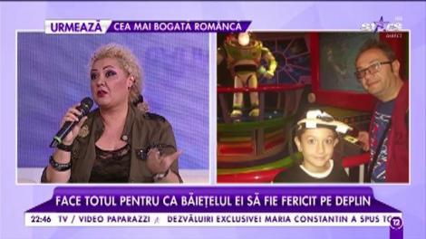 Minodora: ”Nu vreau ca fiul meu să fie răsfățat”