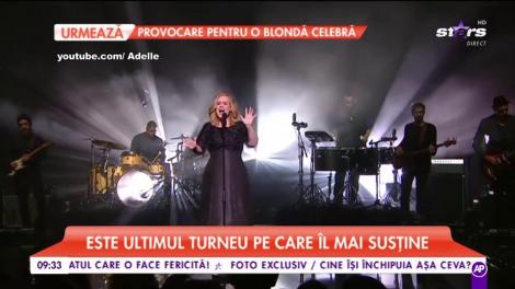 Adele a anunţat că se va retrage din muzică