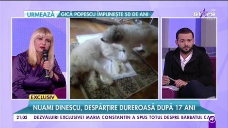 Nuami Dinescu, despărțire dureroasă după 17 ani: "Mă trezeam din somn, mă ridicam și-l așezam pe partea cealaltă"