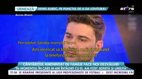 Cântărețul amenințat de familie: ”Consider că nu le-am făcut niciun rău”