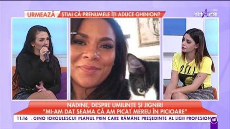 Nadine, despre umilințe și jigniri. „Mi-am dat seama că toata viața am depins de părerile celorlalți”