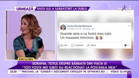 Sorana, totul despre bărbații din viața ei: ”Întotdeauna am plâns când am spus stop unei relații”