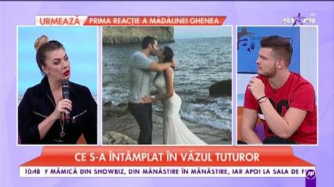 Scene halucinante în centru Capitalei. Mădălina Ghenea, bruscată de iubit?