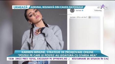 Carmen Minune, strategie de promovare online