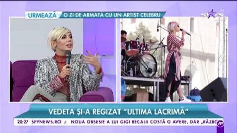 Sore și-a îndeplinit cel mai mare vis! Vedeta și-a regizat videoclipul la piesa "Ultima lacrimă"