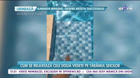 Raluca Ropotan și Claudia Pătrăşcanu, răsfăț suprem pe tărâmul șeicilor