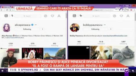 Bobby Păunescu și Alice Peneacă divorțează? Primele semne care confirmă ruptura dintre cei doi