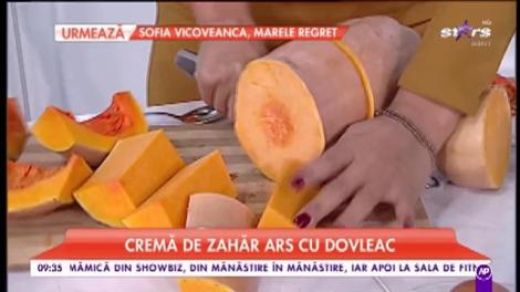 Ralu îndulcește ziua cu un super desert: „Cremă de zahăr ars cu dovleac”