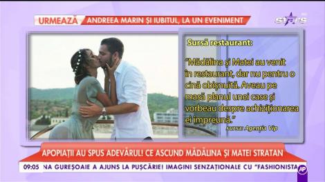 Mădălina Ghenea îl pune la punct pe Matei Stratan?