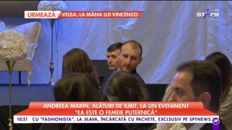 Andreea Marin, pentru prima dată alături de iubit, la un eveniment