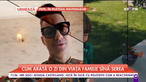 Cum arată o zi din viața familiei Sînă - Serea