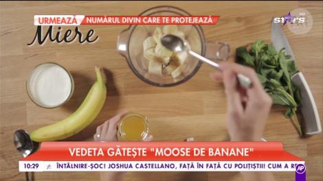 Rețeta de mousse de banane a Andreei Raicu