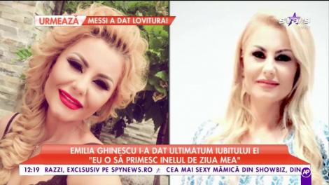 Emilia Ghinescu i-a dat ultimatum iubitului ei: ”Aștept să mă ceară și i-am spus asta”