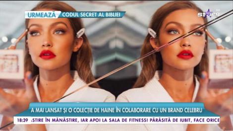Gigi Hadid își lansează propria linie de produse cosmetice