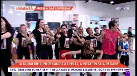 Aurelian Temișan, revenire spectaculoasă!  La numai trei luni după operația de hernie a intrat în sala de dans