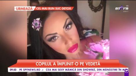 Andreea Podărescu, o mămică fericită