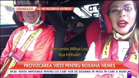 Roxana Nemeş, adrenalină la un concurs de raliu