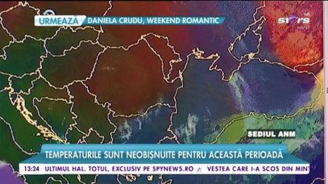 Temperaturile din România sunt neobișnuite pentru această perioadă