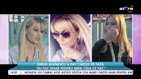 Emilia Ghinescu a dat carţile pe faţă: "Am umblat puțin la buze"