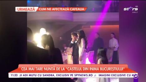 Petrecere regală la "Castelul din inima Bucureştiului"! Imagini de la nunta lui Adrian Mutu cu Sandra
