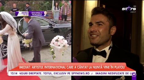 Interviu de la nunta lui Adrian Mutu: "Am avut emoţii şi mi-a placut foarte mult"