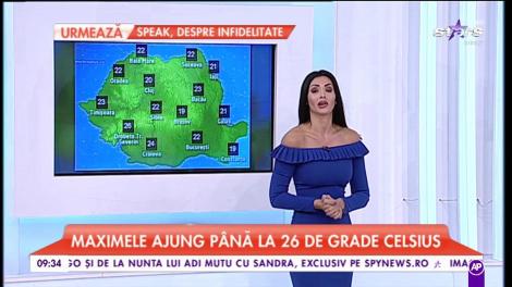 Meteo, 16 octombrie 2017. Vremea se anunță frumoasă în toată țara