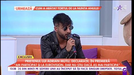 Prietenul lui Adrian Mutu, declaraţii, în premieră: "L-am cunoscut acum trei ani". Orry Jackson a cântat LIVE la Antena Stars