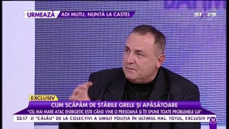 Bioenergeticianul Viorel te scapă de stările grele și apăsătoare: „Cel mai mare atac energetic este când vine o persoană și îți spune toate problemele lui”