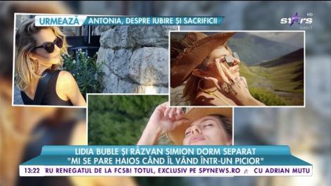 Lidia Buble dă din casă: "Recunosc, nu i-am călcat niciodată cămaşa"