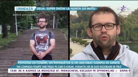 Povestea lui Cosmin, un invingător şi un adevărat exemplu de ambiţie: "Când făceau ai mei ceva bun, luam, mestecam şi apoi scuipam"