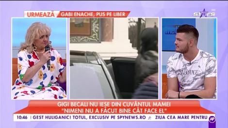 Gigi Becali nu iese din cuvântul mamei: "Nu-mi imaginez viaţa fără ea"