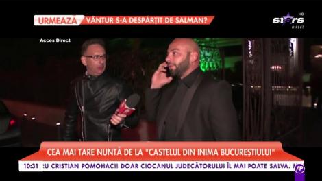 Nunta lui Mutu cu Sandra. Ce nu s-a văzut la nunta de la "Castelul din inima Bucureştiului"