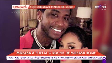 Au vrut să fie unici şi au reuşit. Mireasa a purtat o rochie roşie