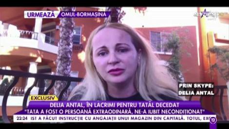 Delia Antal, mesaj sfâșietor pentru tatăl decedat: „Mi-e dor dor de tine tată. Aș fi vrut să-mi vezi fiul”