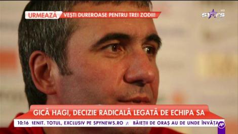 Gică Hagi, decizie radicală legată de echipa sa de suflet