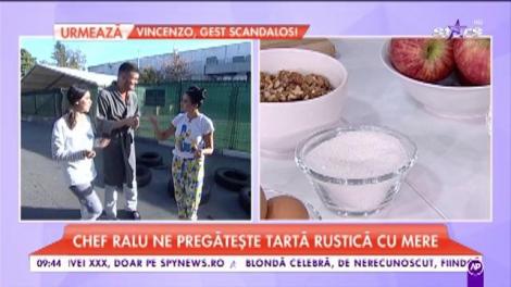 Chef Ralu ne pregătește „Tartă rustică cu mere”