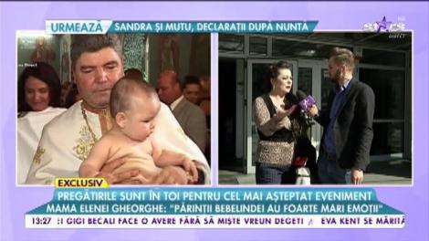 Pregătirile sunt în toi pentru cel mai așteptat eveniment din viața Bebelindei, fetița Elenei Gheorghe