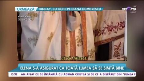Elena Gheorghe s-a asigurat ca toată lumea să se simtă bine la botezului fiul ei, Nicholas