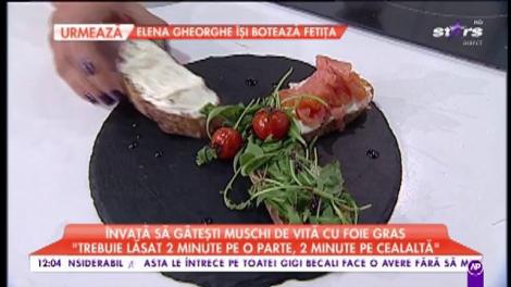 Învață să gătești mușchi de vită cu foie gras