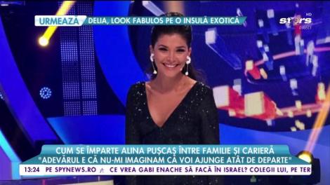 Cum se împarte Alina Puşcaş între familie şi carieră. Ce spune prezentatoarea de la “Te cunosc de undeva!” despre cea de-a treia sarcină: “Cel puţin doi ani nu am voie”