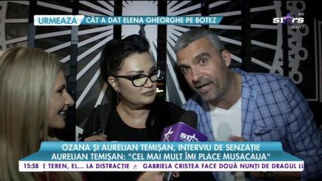 Ozana și Aurelian Temișan, interviu de senzatie. Umorul a fost la el acasă:  "Nu îmi place la Temișan că e însurat"