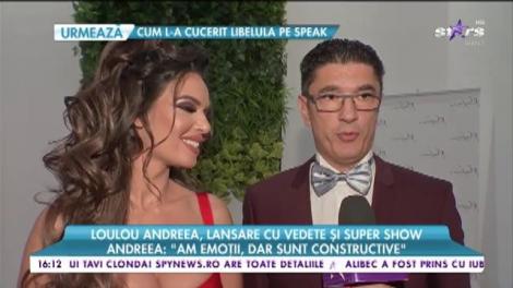 Loulou Andreea, lansare cu vedete și super show: "Mi-am dorit să fac și altceva"