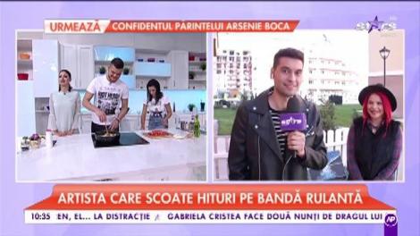 Ligia s-a apucat de pictat: „Mă relaxează foarte mult să pictez”