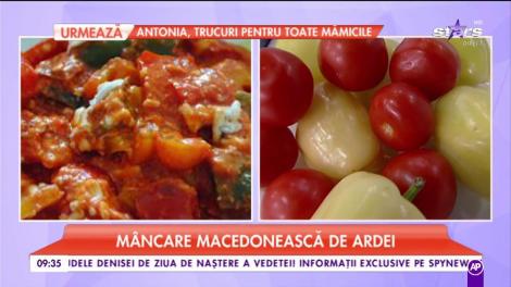 Ralu pregătește „Piperch Tzargasiti”