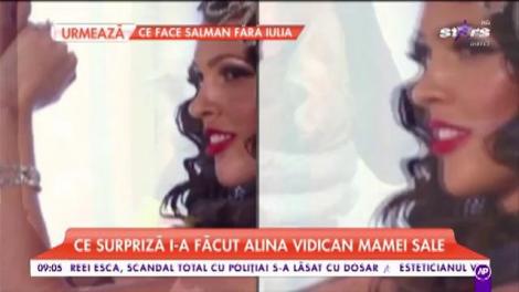 Mama Alinei Vidican şi-a sărbătorit ziua de naştere!