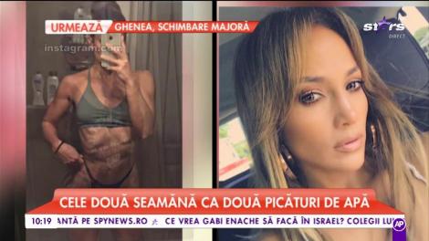 Cea mai reuşită sosie a lui Jennifer Lopez, în carne şi oase