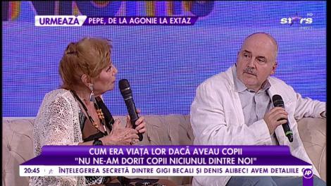Cum era viața lor dacă aveau copii. Eugen Cristea: ”Nu ne-am dorit copii niciunul dintre noi”