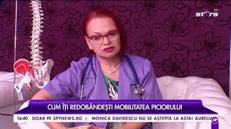 Cum iți redobândești mobilitatea piciorului. Tratamente moderne de recuperare