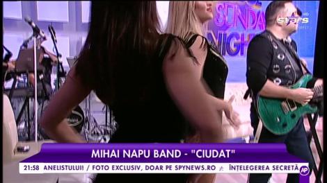 Mihai Napu Band intepretează cea mai recentă piesă a formației, ”Ciudat”